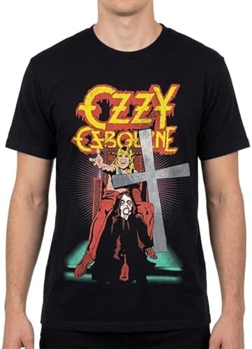 Ozzy Osbourne T Shirt Ordinary Man Standing Logo Official Mens
